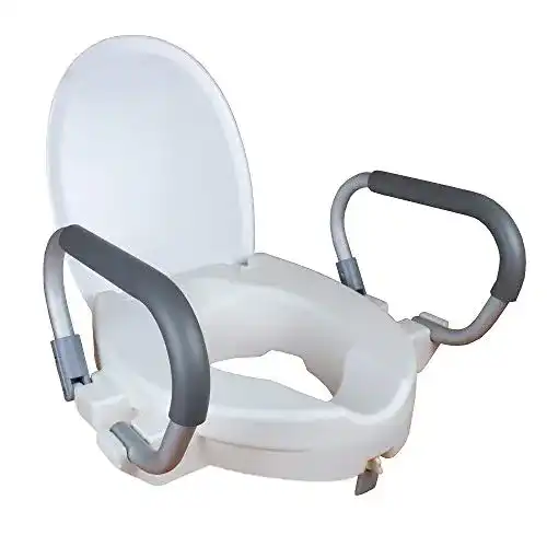 Toilettensitzerhöhung mit Armlehnen Mobiclinic, Senioren, Alcalá