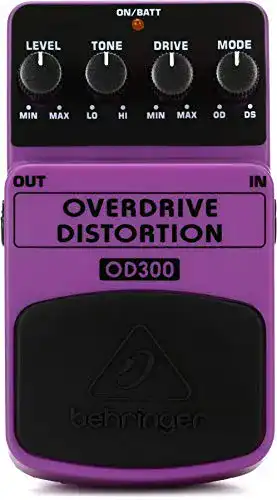 Distortion-Pedal Behringer Overdrive/Distortion OD300 Overdrive