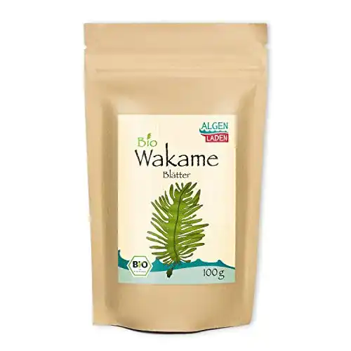 Wakame ALGEN LADEN ALGENLADEN BIO Blätter, 100g