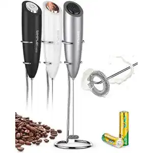 Stab-Milchaufschäumer SIMPLETASTE mit 2 Batterien