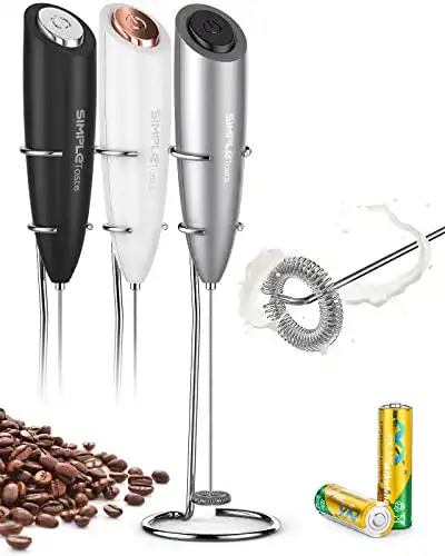 Stab-Milchaufschäumer SIMPLETASTE mit 2 Batterien