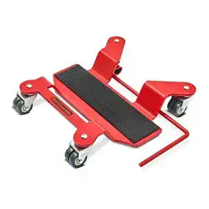 Rangierhilfe Motorrad ConStands Central Mover Rot