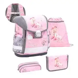Belmil-Schulranzen Belmil ergonomischer Schulranzen Set 4-teilig