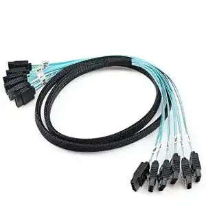 SATA-Kabel CABLEDECONN Sata 6 SATA Kabel High Speed 6Gbps