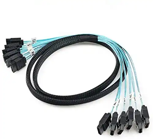 SATA-Kabel CABLEDECONN Sata 6 SATA Kabel High Speed 6Gbps