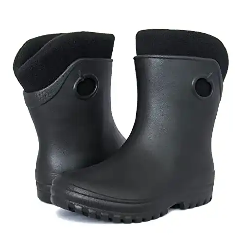 Gummistiefel Damen FortMen Federleichte EVA Gefütterte Thermo 36-41