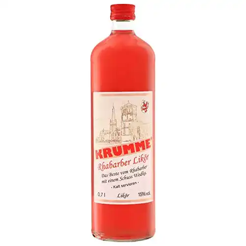 Rhabarberlikör Krumme Spirituosen Tepel & Haase GbR 0,7l