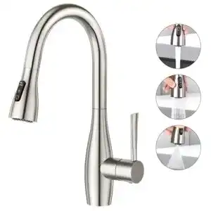 Küchenarmatur ausziehbar CREA Wasserhahn, 360° drehbar