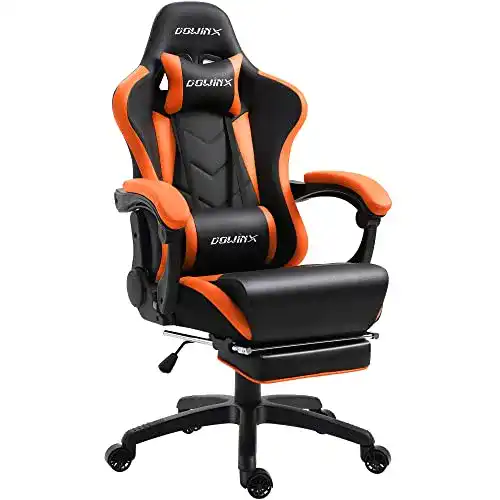 Gaming-Stuhl Dowinx Gaming Stuhl, ergonomisch mit Massage