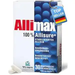 Knoblauch-Kapseln Allicin Allimax Deutschland GmbH 30 Kapseln