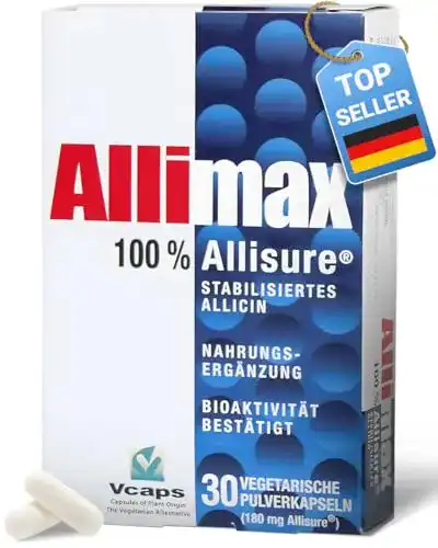 Knoblauch-Kapseln Allicin Allimax Deutschland GmbH 30 Kapseln
