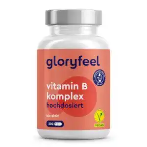 Vitamin-B-Komplex gloryfeel Vitamin B Komplex, 200 Kapseln