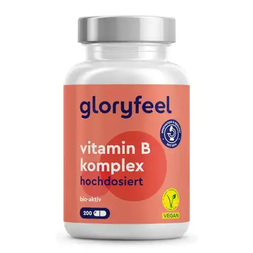 Vitamin-B-Komplex gloryfeel Vitamin B Komplex, 200 Kapseln