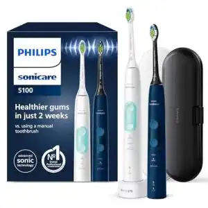 Schallzahnbürste Philips Sonicare ProtectiveClean 5100 Doppelpack