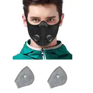 Trainingsmaske Toys4Boys Sportmaske – Sport Maske mit Ventil