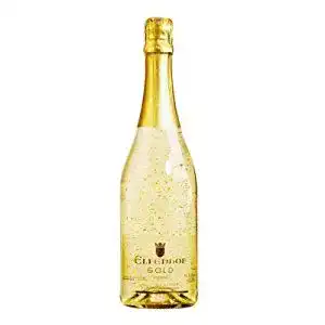Sekt Elfenhof Die Laune mit Goldflocken – Das flüssige Geschenk