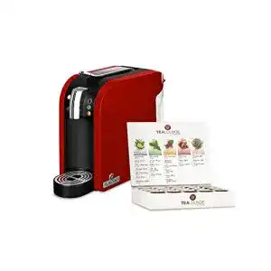 Teekocher TEEKANNE TEALOUNGE System Starter-Set, warmrot