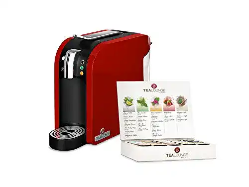 Teekocher TEEKANNE TEALOUNGE System Starter-Set, warmrot