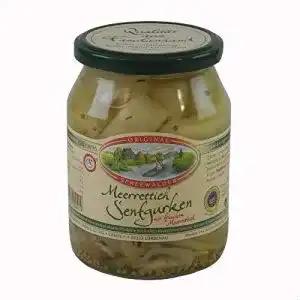 Senfgurken Krügermann Original Spreewälder Meerrettich, 720 ml