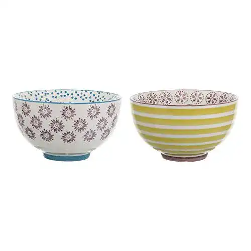 Müslischalen Bloomingville Schalen Patrizia, Keramik, 2er Set