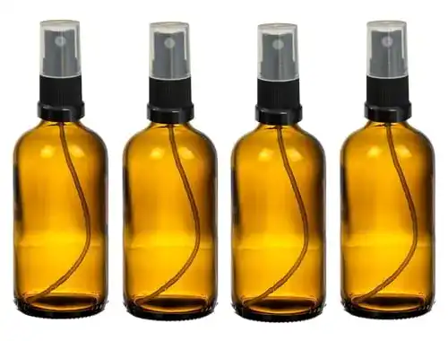 Sprühflasche Braunglas AP 4x otheker-Sprühflaschen 100ml