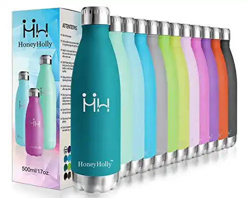 Edelstahl-Trinkflasche HoneyHolly Vakuum Isoliert, 750 ml