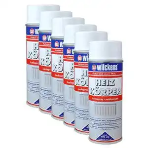 Heizkörper-Sprühlack Dynamic24 6x Heizkörperlackspray weiß