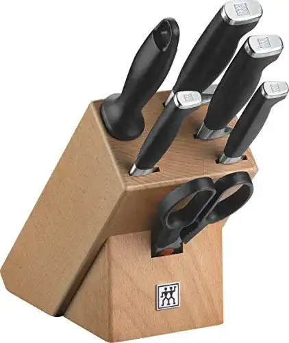 Die beste Messerset Zwilling Zwilling Messerblock, 7-tlg., Holzblock 2026 Test Bestseller Messerset Zwilling Zwilling Messerblock, 7-tlg., Holzblock