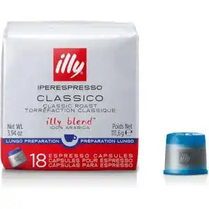 illy-Kapseln illy Iperespresso Lungo, Kaffeekapseln 18 Softpack