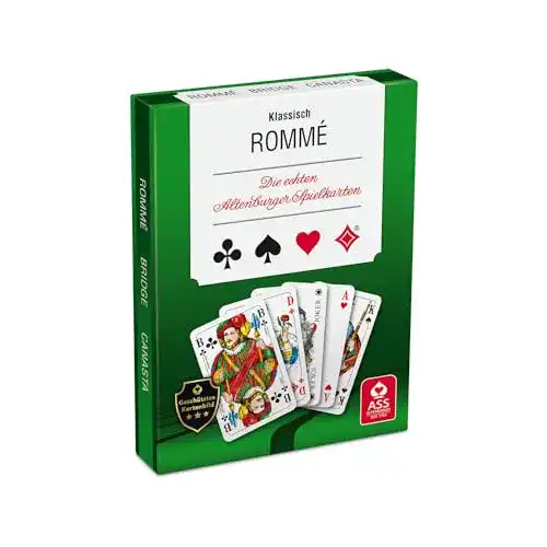 Rommé-Karten Ass Altenburger 22570071 Kartenspiel Rommé