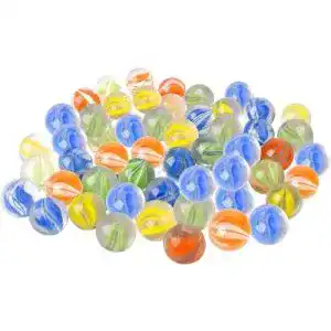 Murmeln ARSUK Cat’s Eye Glas Farbe Marbles 40pcs