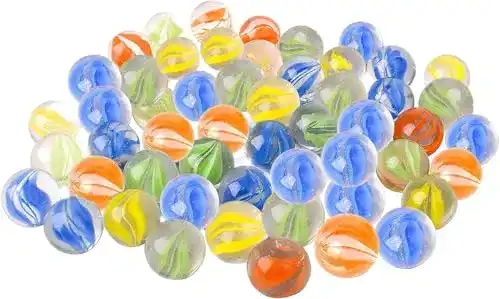 Murmeln ARSUK Cat’s Eye Glas Farbe Marbles 40pcs