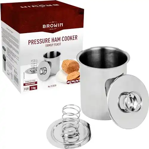 Schinkenkocher Browin Rostfrei, silber 15,7 x 15,7 x 18,5cm, grey