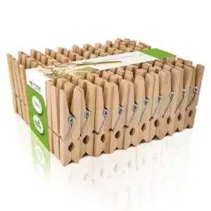 Holzklammern MCE-Commerce A00154025 Natur aus Birkenholz