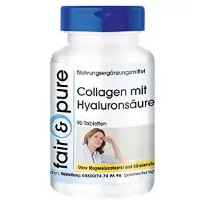 Hyaluron-Kollagen-Kapseln Fair & Pure, 90 Tabletten