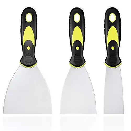 Spachtel TIYUPA 3 Stücke Rostfrei Putty Messer Set, Edelstahl
