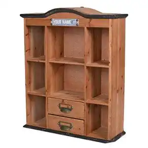 Setzkasten PALAZZO INT Wandschrank Retro Holzschrank Holzregal