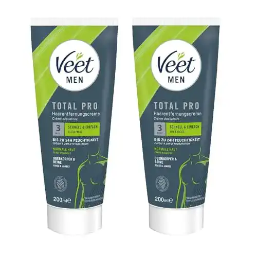 Enthaarungsmittel Veet for Men Enthaarungs-Gelcreme (2 x 200ml)