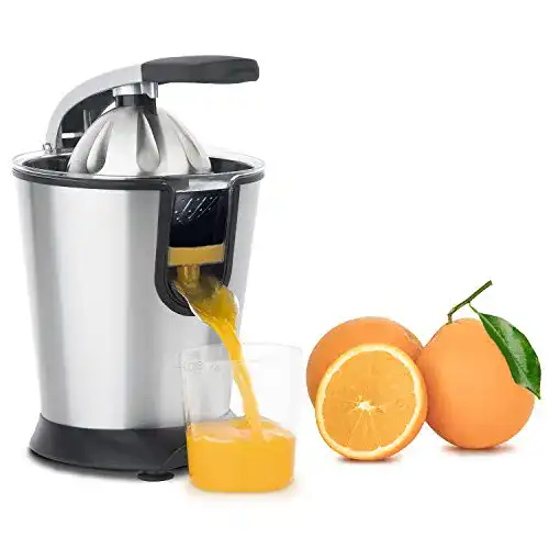 Orangenpressen H.Koenig AGR80, mit Hebelarm, Anti-Tropfsystem