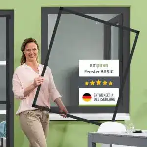Fliegengitter empasa Insektenschutz für Fenster Basic