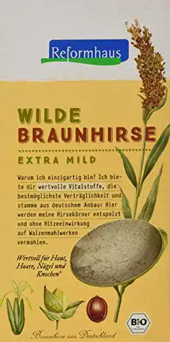 Hirsemehl Reformhaus Braunhirse Bio, 1000g