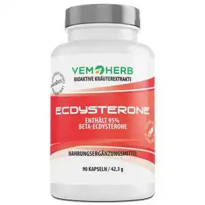 Ecdysteron VEMOHERB 95% E, 90 Kapseln, 980 mg pro Tagesdosis