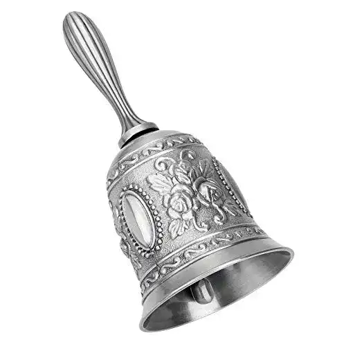 Handglocke CestMall, Klassische Zinklegierung mit Griff