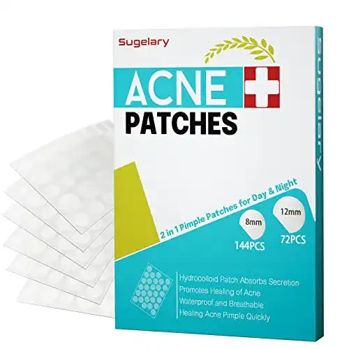 Pimple Patch Tiepetly 216 Stück, Akne Patches mit Teebaumöl