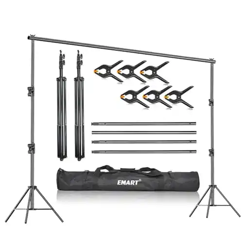 Hintergrundsystem EMART 2,8x3m stabil, belastbar bis 13,6kg