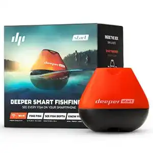 Fischfinder Deeper START smart – leichter kabelloser W-LAN für Ufer Angler