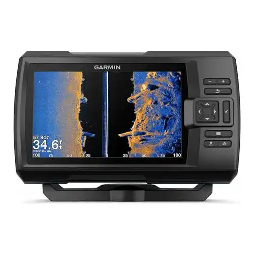 Garmin-Echolot Garmin Striker Vivid 7sv, einfach zu bedienen