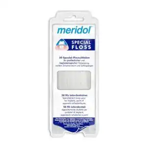 Zahnseide Meridol Special Floss, 1 x 50 Stück