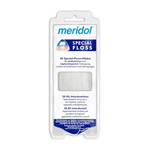 Zahnseide Meridol Special Floss, 1 x 50 Stück