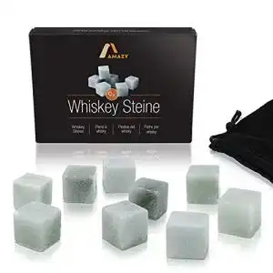 Whisky-Steine Amazy Whisky Steine (9 Stück) inkl. Samtbeutel